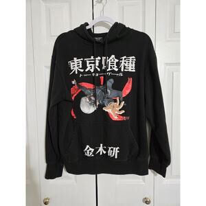Tokyo ghoul large men's hoodie